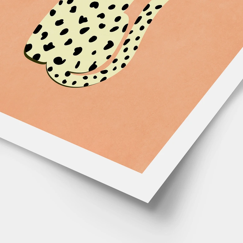 Poster Eleganter Gepard mit Sonnenbrille - Oltmanns 