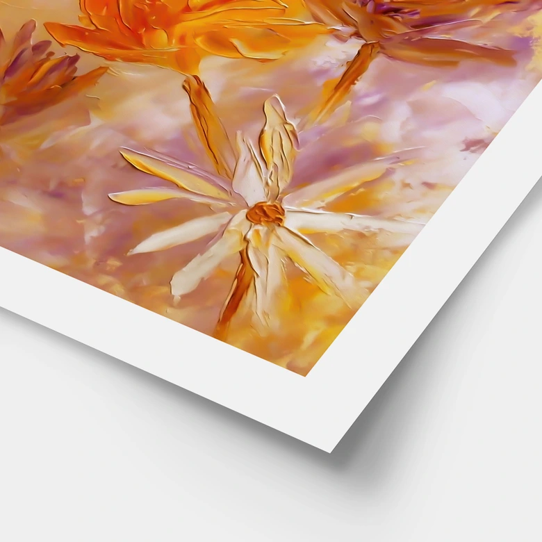 Poster Goldener Blütenrausch - Pomata 
