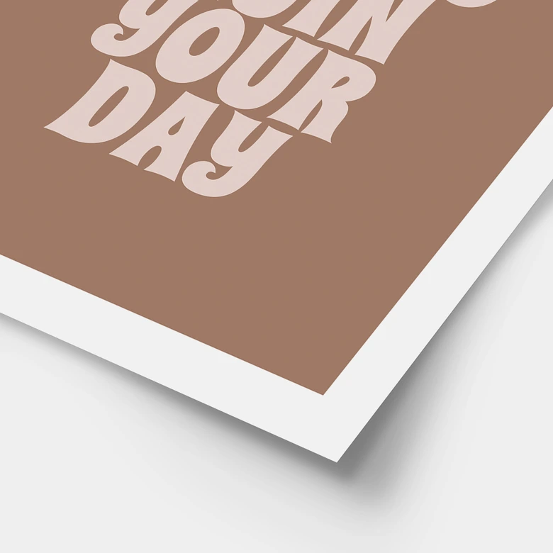 Poster Don't let idiots ruin your day | Motivationsspruch - Prints by Ayleen 