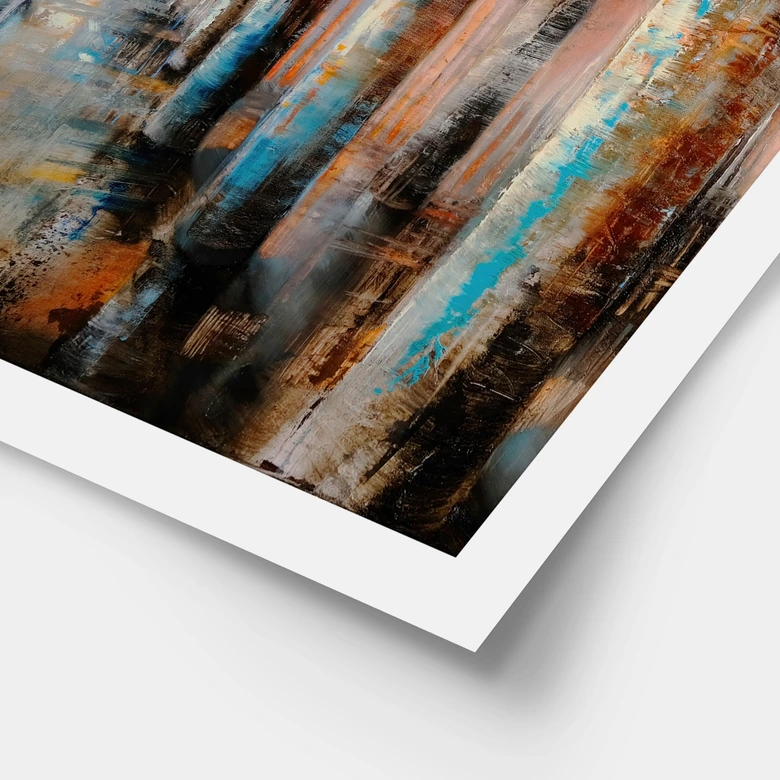 Poster Flug durch die Arkaden - Schmucker 