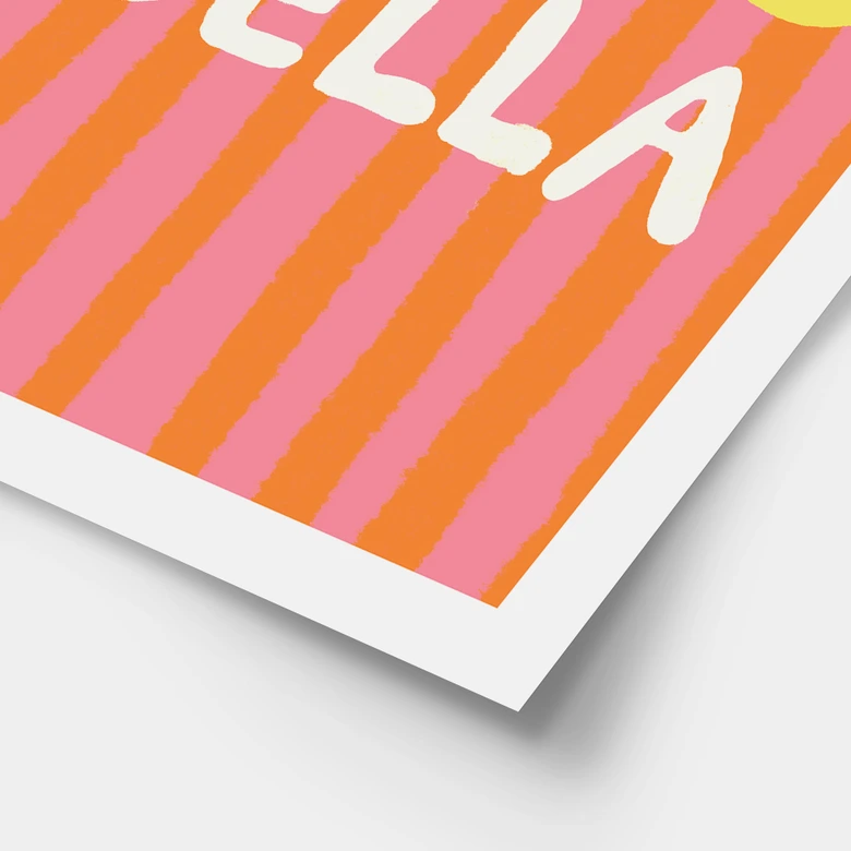 Spruch Poster Ciao Bella - Studio Dolci 