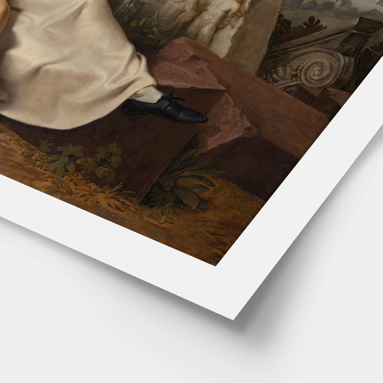 Plakat Tischbein - Goethe i den romerske campagna 