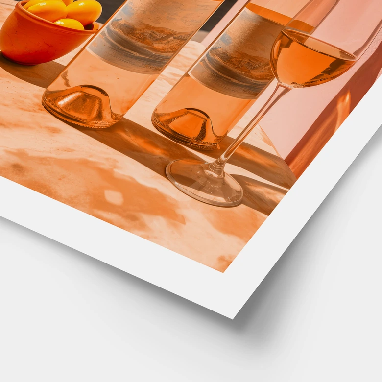 Poster Frischer Mirabellen-Wein - Treechild 
