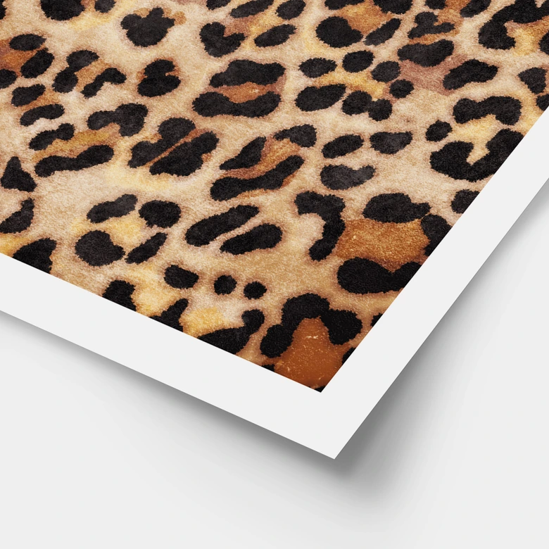 Plakat Vild leopard - Dyreprint - Tunaboylu 