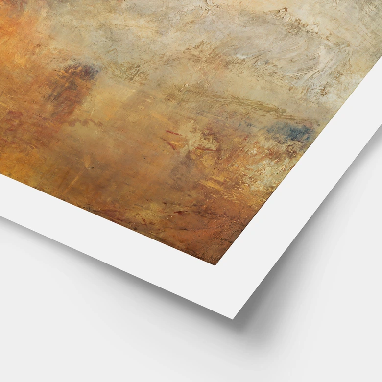 Poster Turner - Sonnenuntergang über einem See 