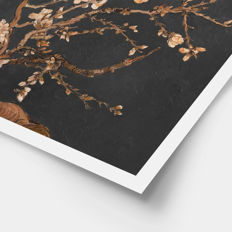 Póster van Gogh - Almendro en flor otoñal 