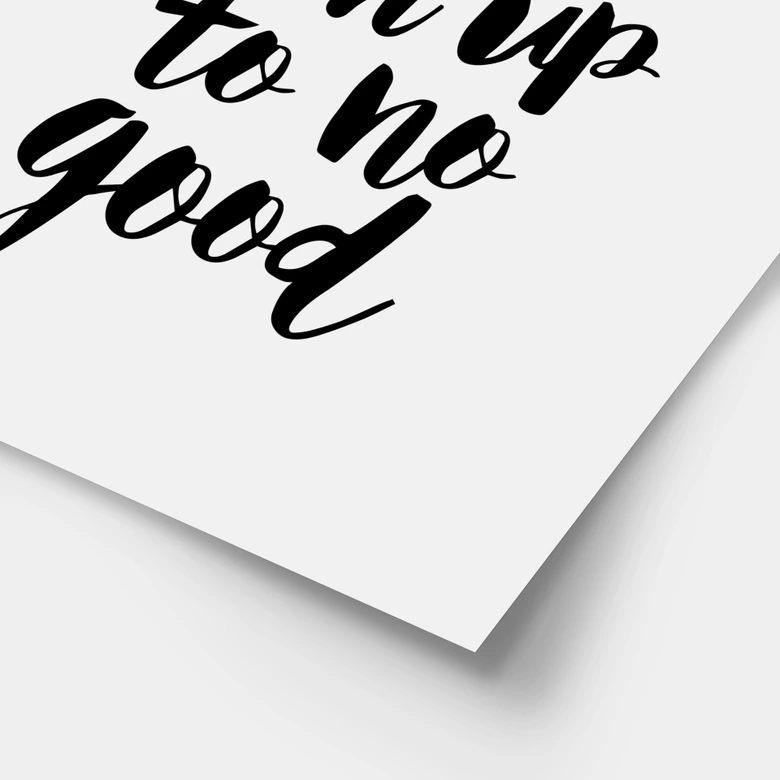 Spruch Poster I solemnly swear - Wilson 