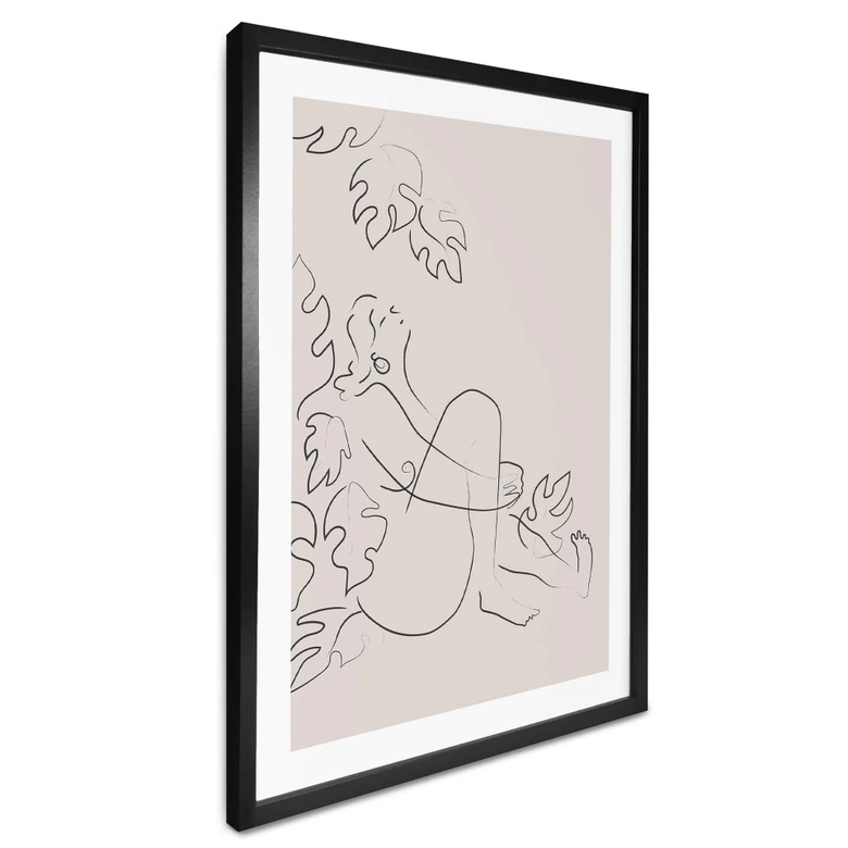 Poster 1X Studio - Nackte Frau in der Natur 