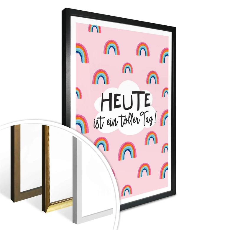Poster H:)PPY LIFE - Heute ist ein toller Tag 