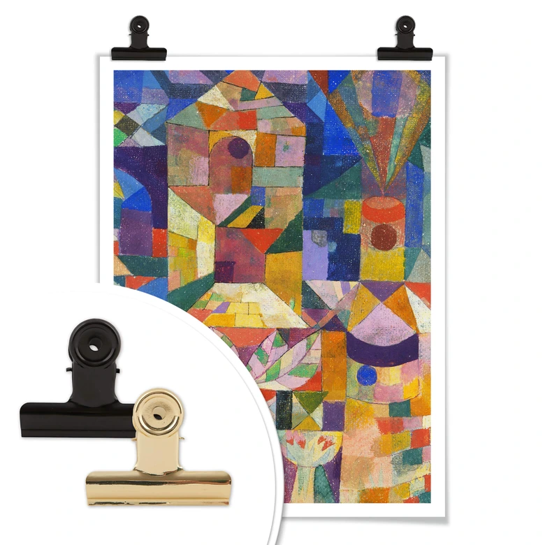 Plakat - Klee - Burggarten 