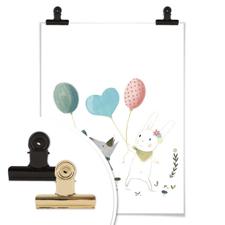 Poster Loske - Ballons 