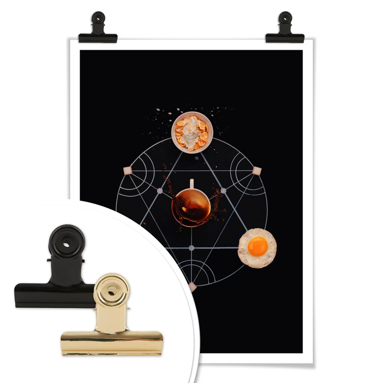 Poster Belenko - Alchimie du petit déjeuner 