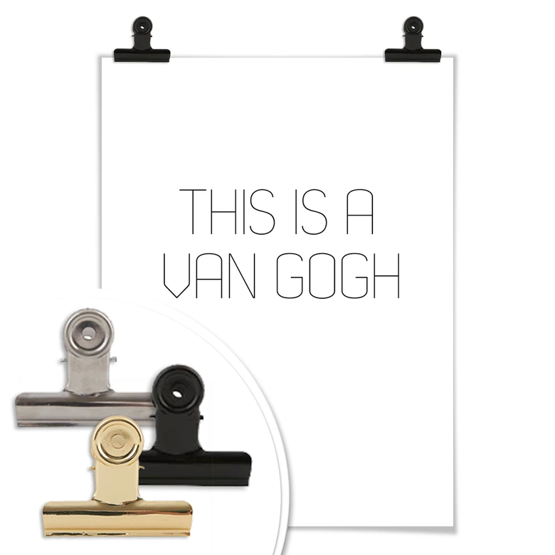 Poster This is a van Gogh 