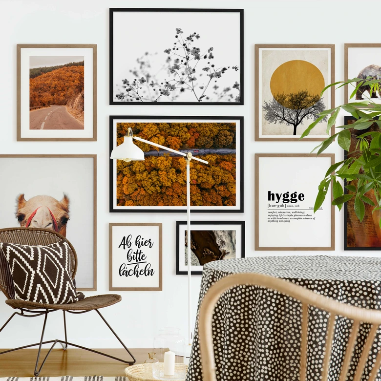 Poster Chang - Landskapets strukturer 