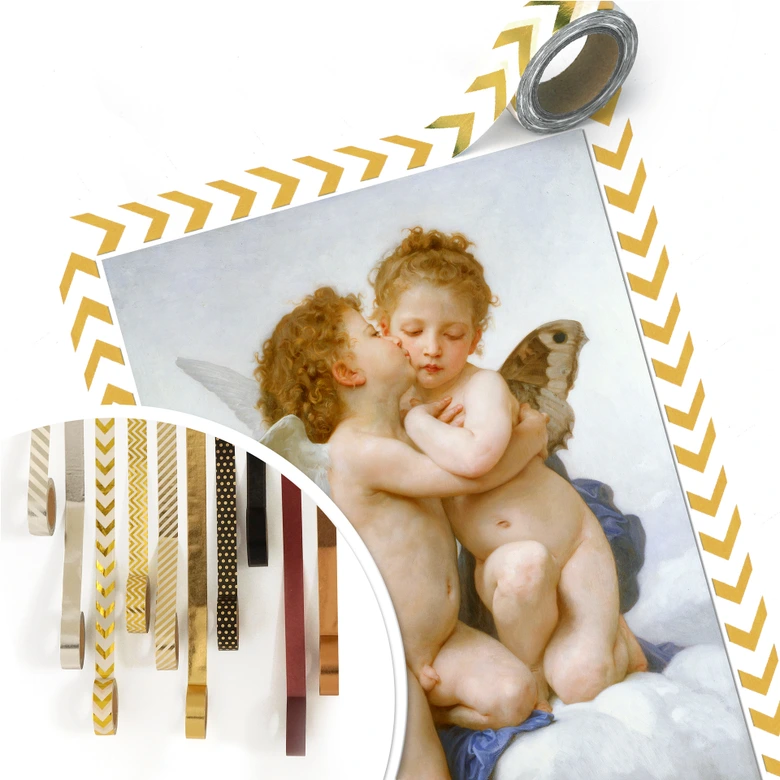 Poster Bouguereau - Der erste Kuss 