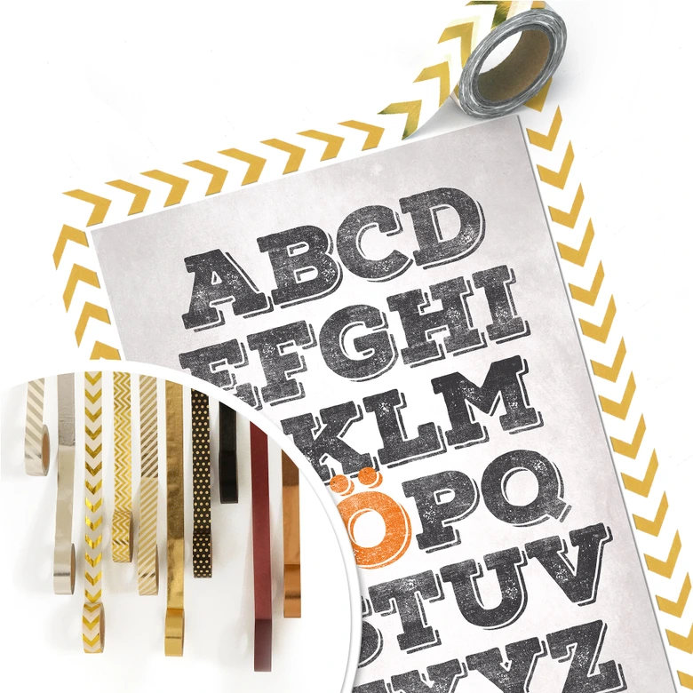 Poster Alphabet für Pessimisten 