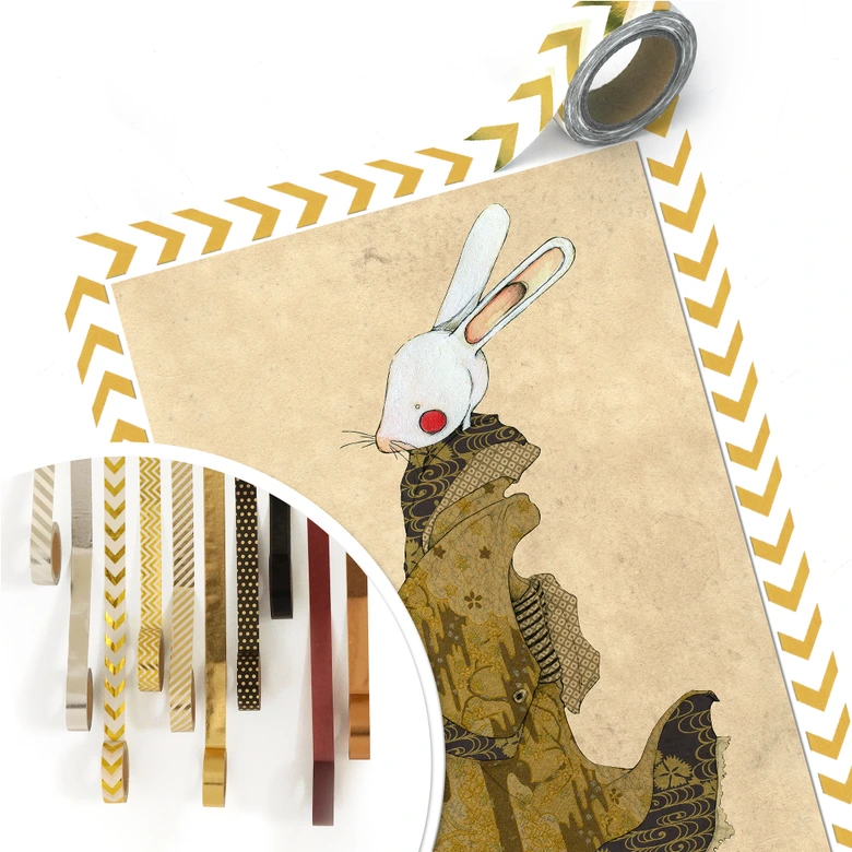 Poster Loske - Geisha Kaninchen 02 