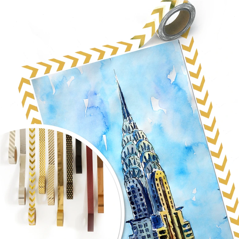 Poster Bleichner - Chrysler Building in NYC 