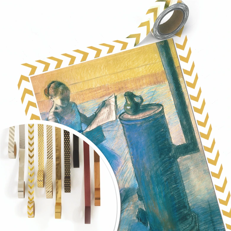 Poster Degas - Zeitunglesende Tänzerin 