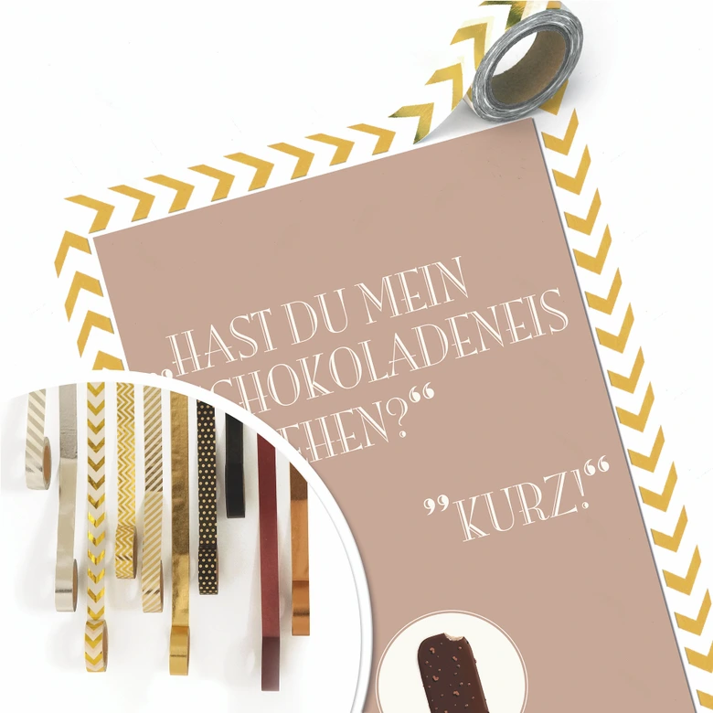 Poster Hast du mein Schokoladeneis gesehen? 