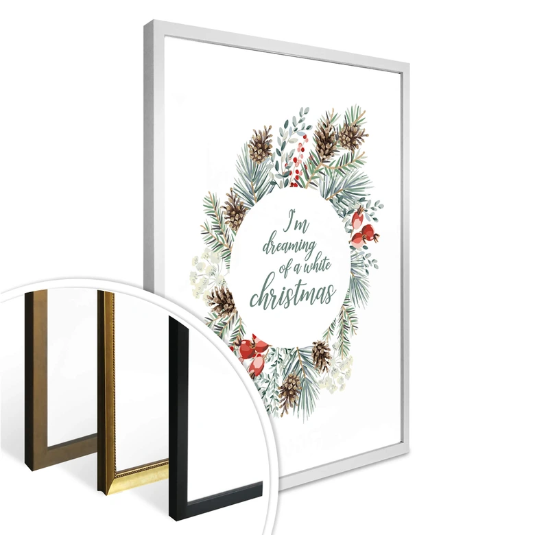 Poster - I'm dreaming of a white christmas 
