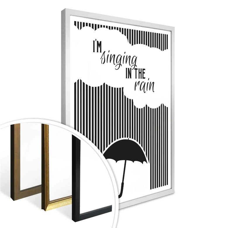 Poster - I'm singing in the rain 