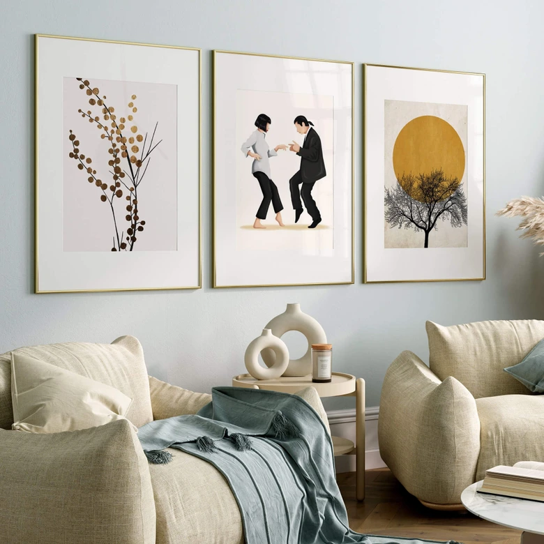 Plakat - Kubistika - Golden Branch 