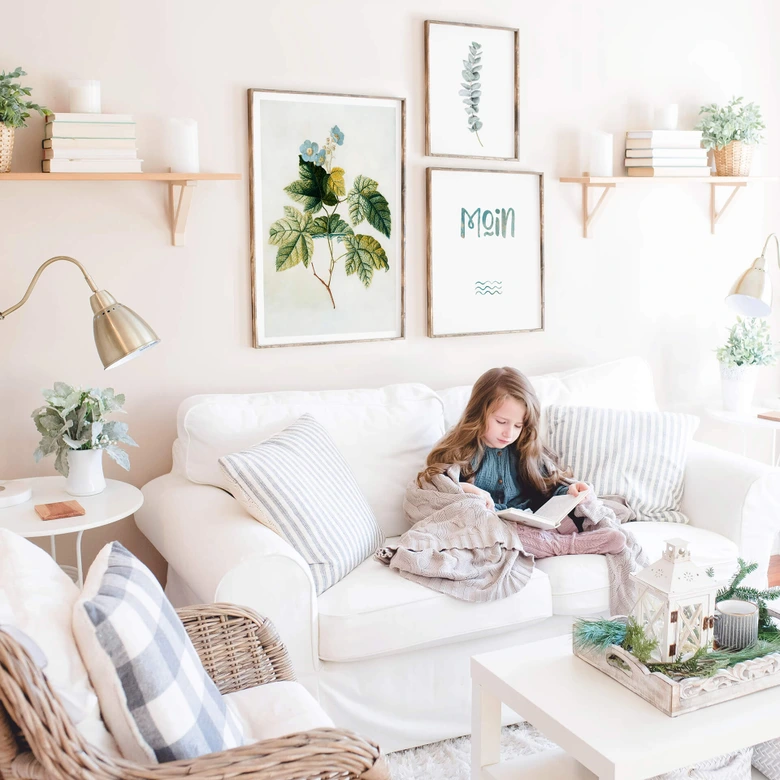 Poster Moin - Norddeutscher Gruß 