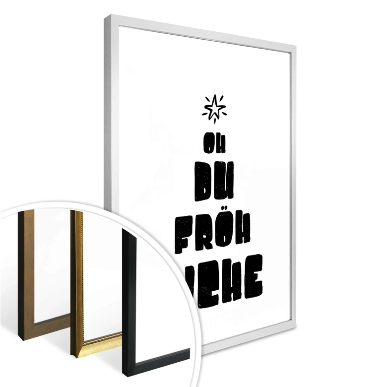 Poster - Oh du fröhliche 