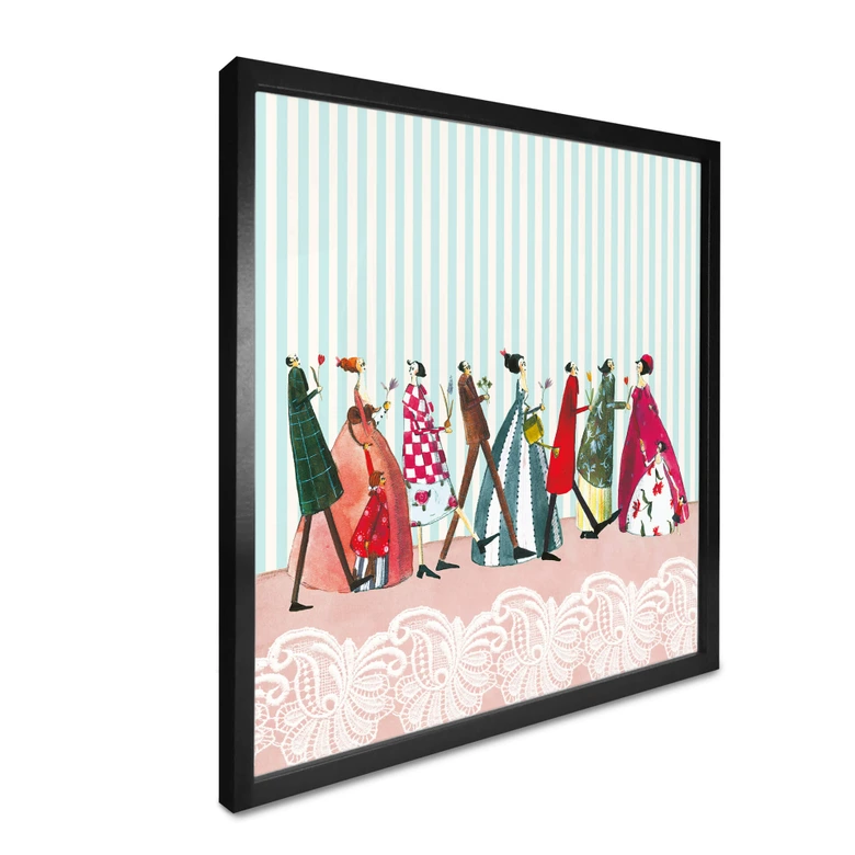 Poster Leffler - Familienbesuch 