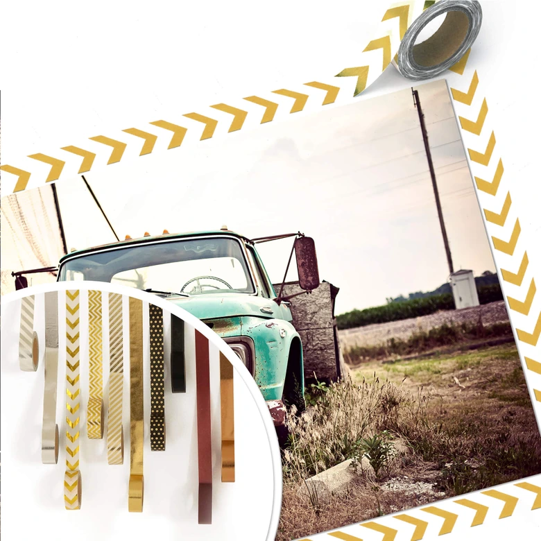 Poster American rusted Truck 