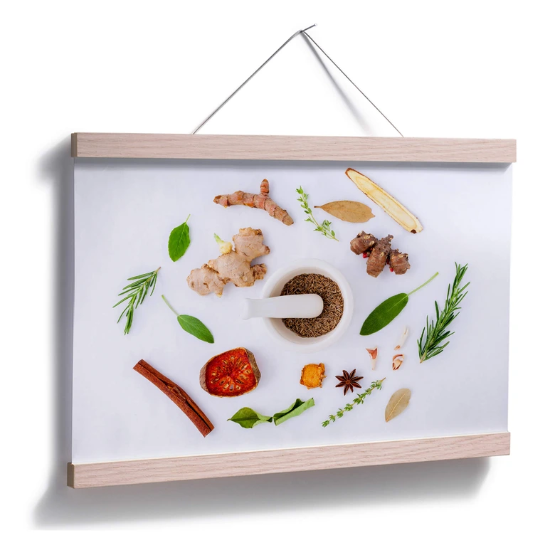 Poster Küchenkräuter 