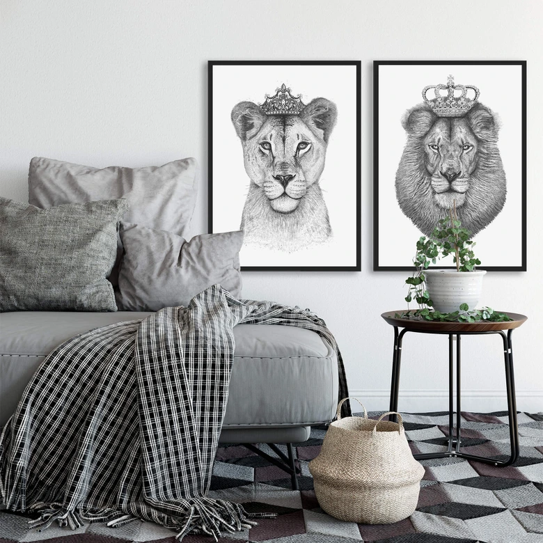 Póster Korenkova - El Rey León 