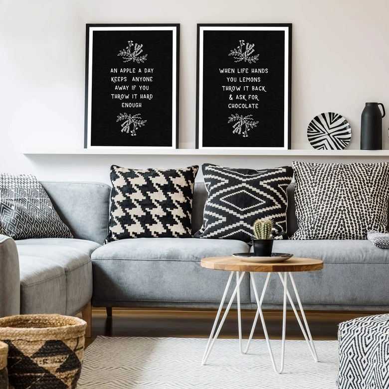 Póster Orara Studio - Una manzana al día 