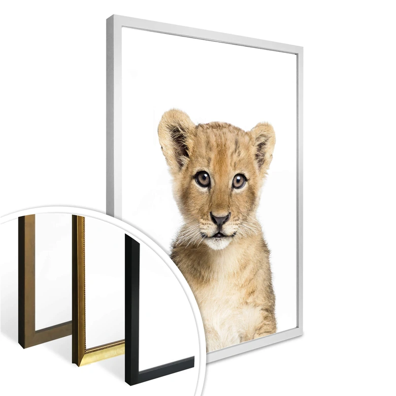 Plakat Sisi & Seb - Mały lew 