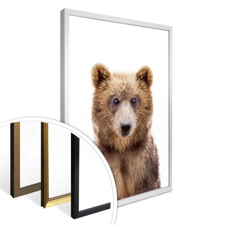 Poster Sisi & Seb - Bärenjunges 