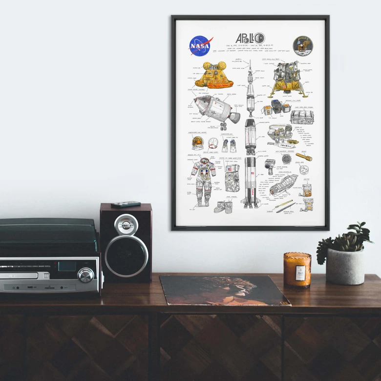 Affiche Sparshott - Apollo 11 