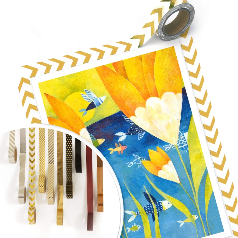 Poster Blanz - Gelbe Tulpen 