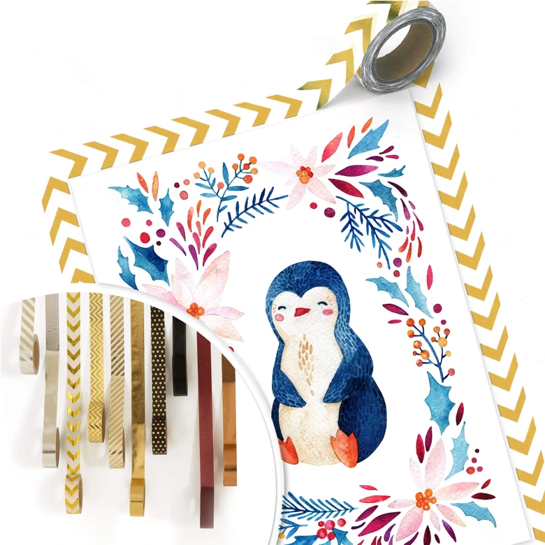 Plakat Słodki Pingwin 