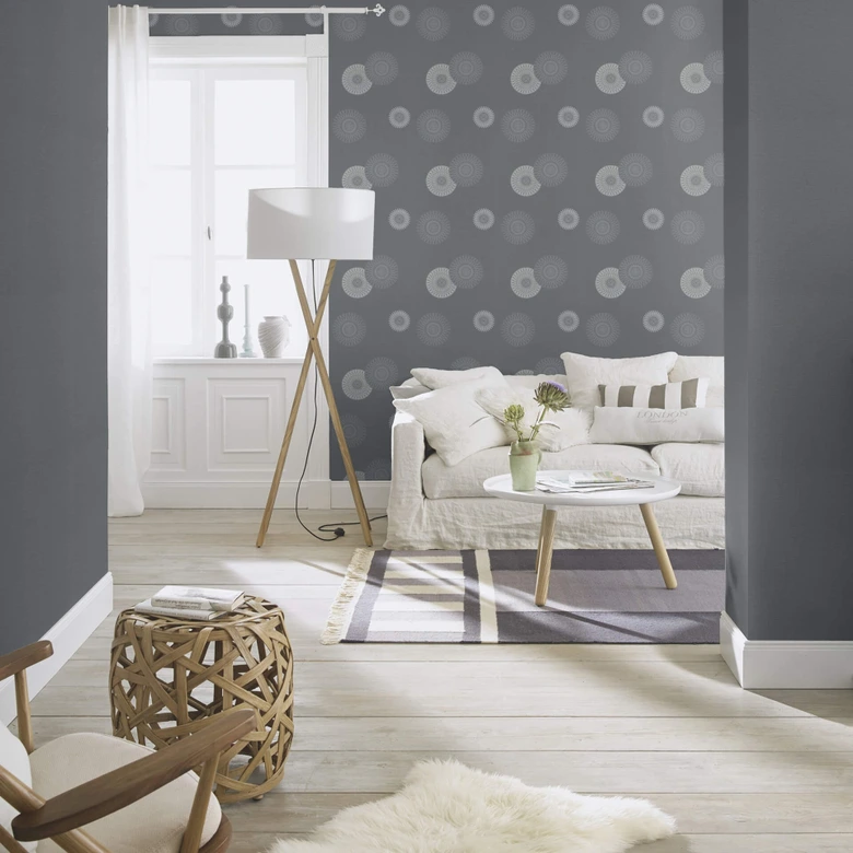 Rasch Vliestapete #Tapetenwechsel grau, taupe 