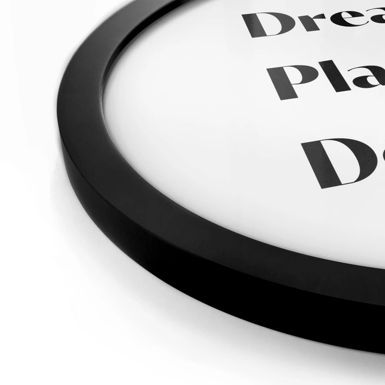 Ronde Poster 1X Studio - Dream Plan Do 