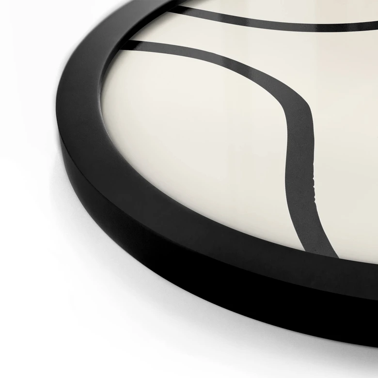 Poster rond 1X Studio - Curvy Abstraction 