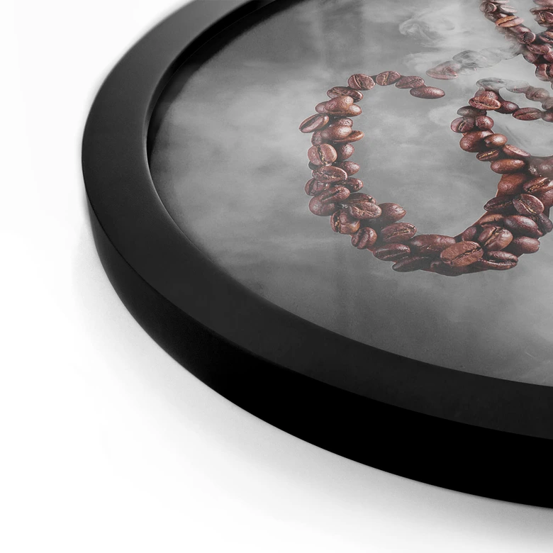 Poster Belenko - Kaffeeduft - Rund 