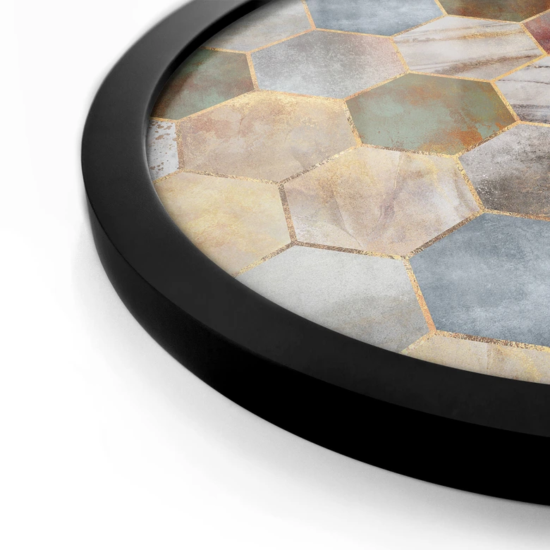 Plakat Fredriksson - Marmur i masa perłowa - Okrągły 