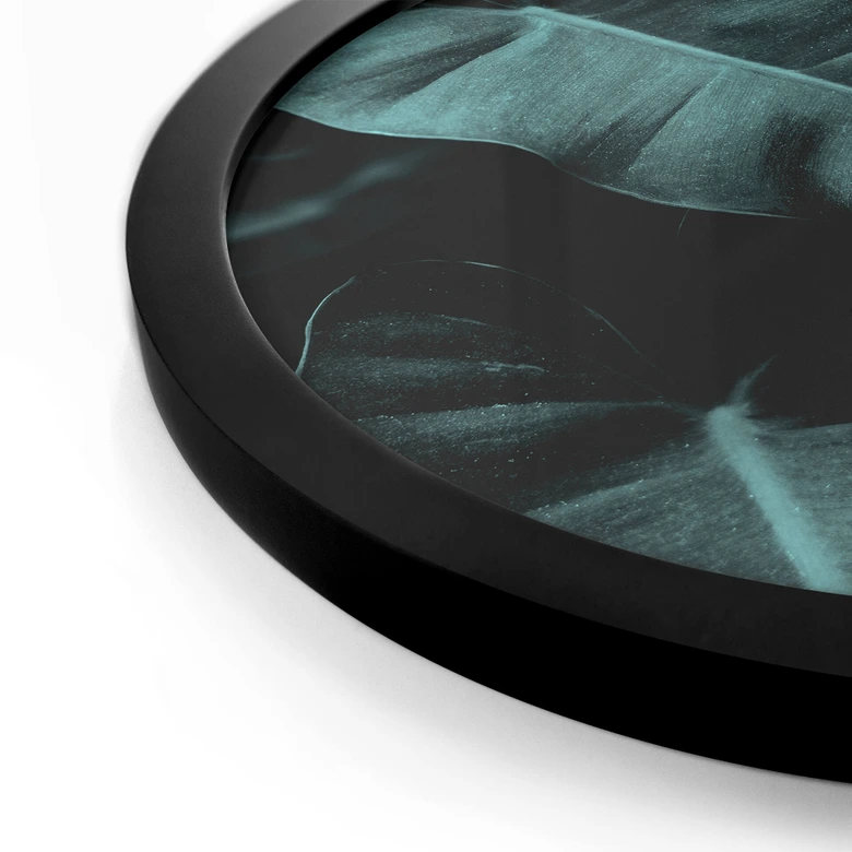 Poster Kubistika - Jungle - Rund 