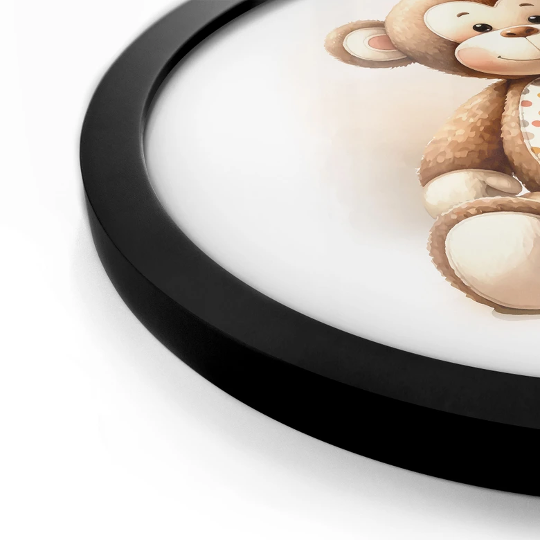 Poster Kleiner Affe - Magnusson - Rund 