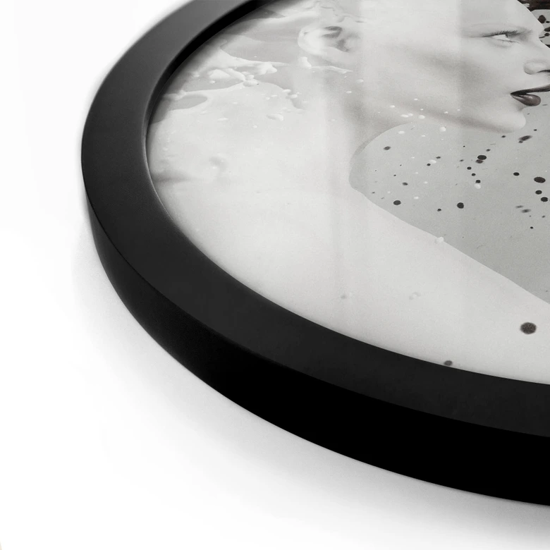 Poster Milk & Coffee - Rund 