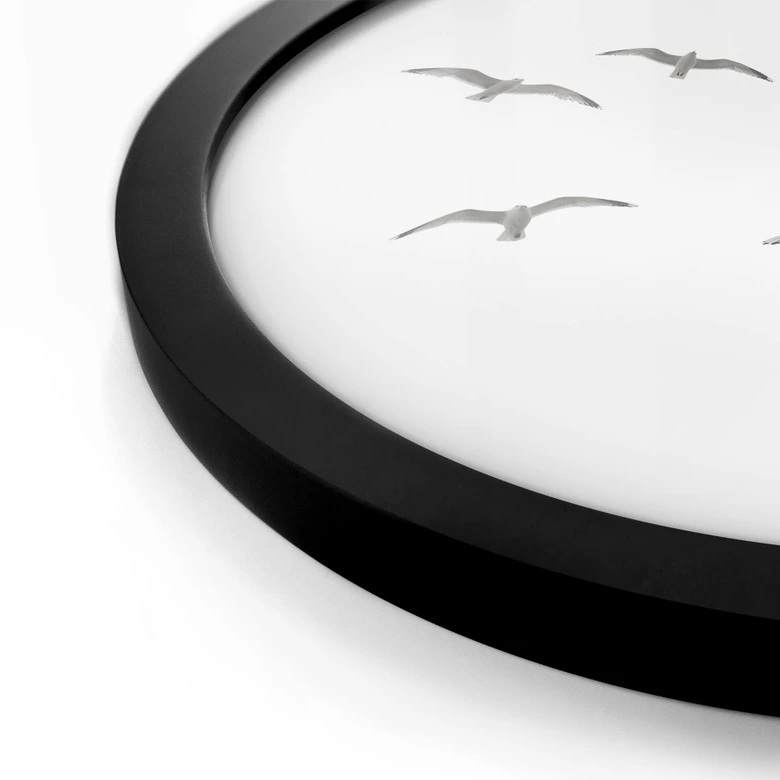 Plakat Mewy na niebie - okrągły 