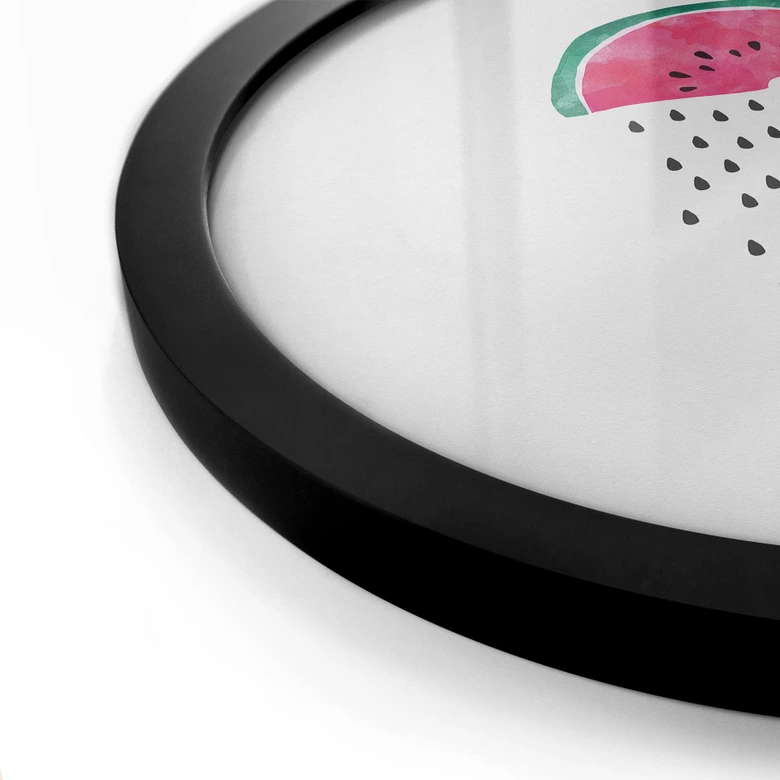 Poster Orara Studio - Wassermelonen Regen - Rund 