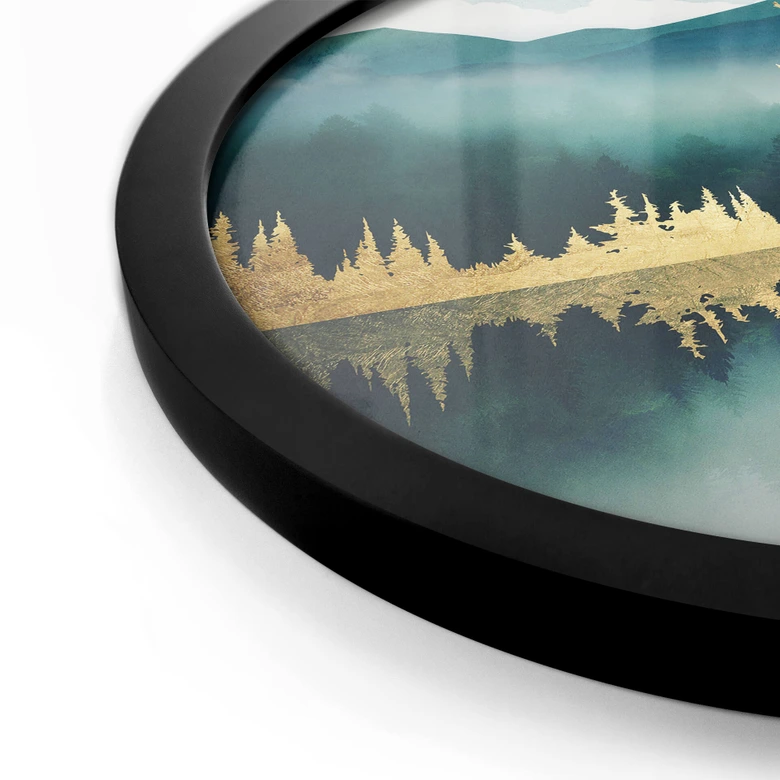 Ronde Poster SpaceFrog Designs - Ochtendrust 